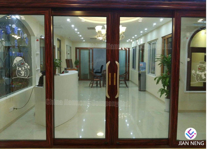 6063 श्रृंखला एल्यूमिनियम स्लाइडिंग दरवाजा प्रोफाइल, स्विंग दरवाजा के लिए मिल खत्म एल्यूमिनियम ग्लास प्रोफाइल
