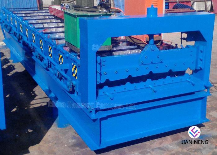 IBR 686 और नालीदार 762 छत शीट रोल बनाने की मशीन 4KW पावर