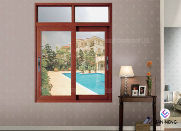 Security Aluminum Window And Door With Double Tempered Glass 4mm