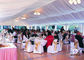 Romantic Clear Span Wedding Event Marquee Tent With Sidewall Curtain